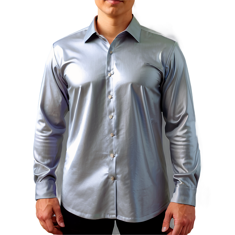 Silver Blank Shirt Png Eei PNG Image