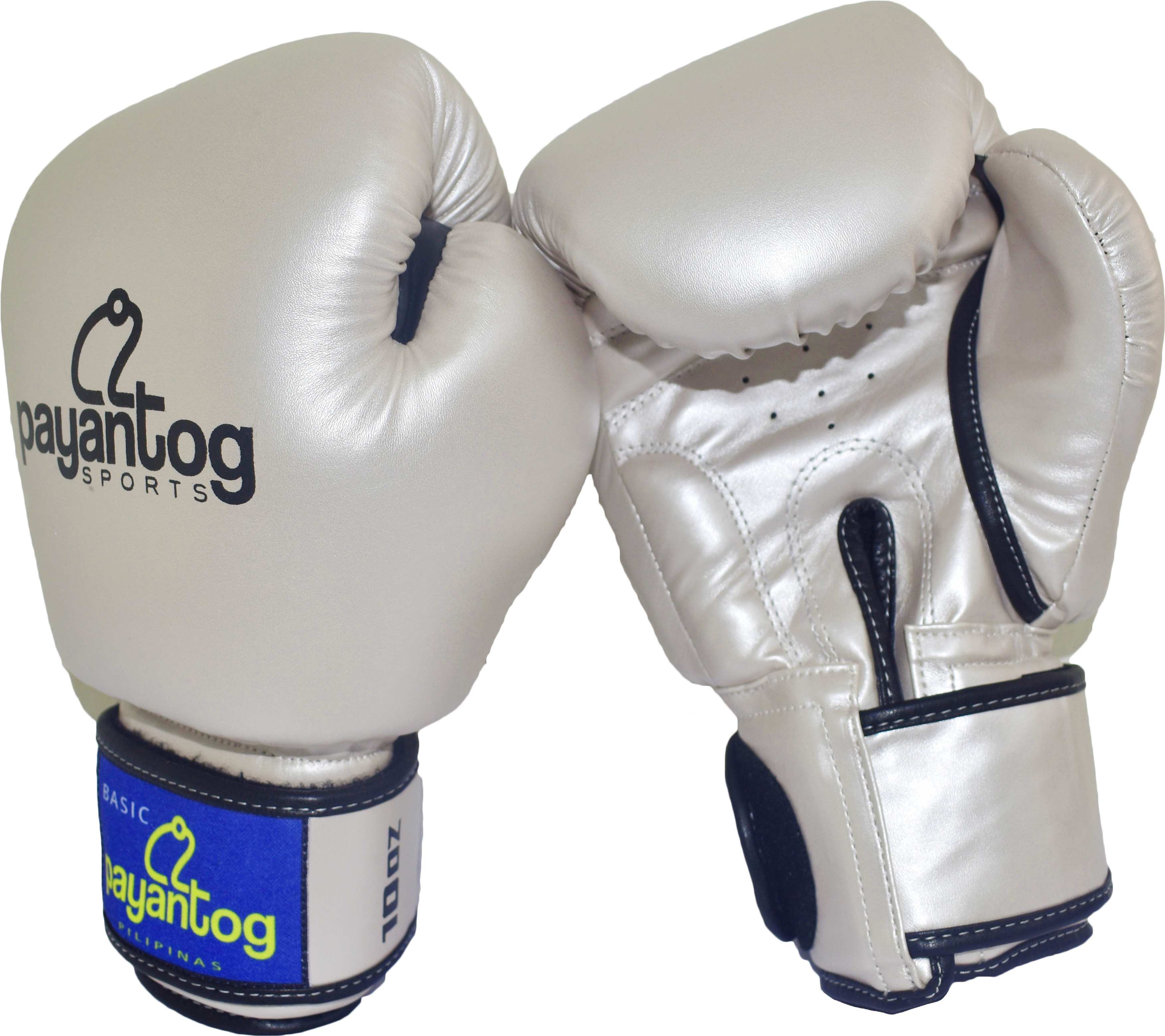 Silver Boxing Gloves Payantog Sports PNG Image