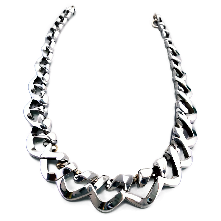 Silver Choker Necklace Png 32 PNG Image