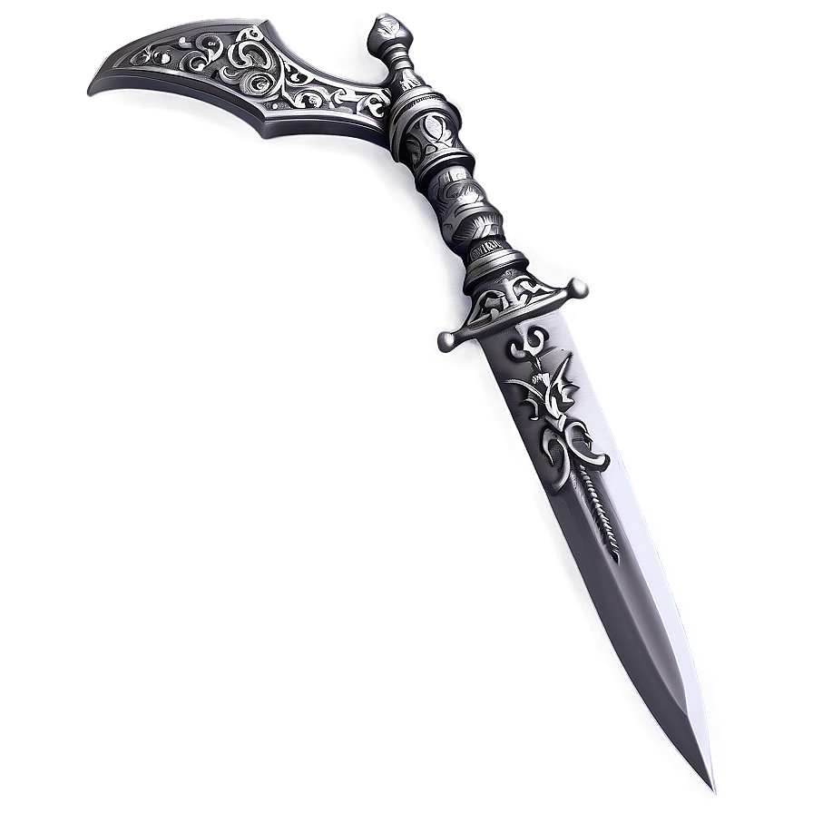 Silver Dagger Png 05252024 PNG Image