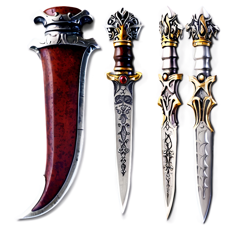 Silver Dagger Png 29 PNG Image