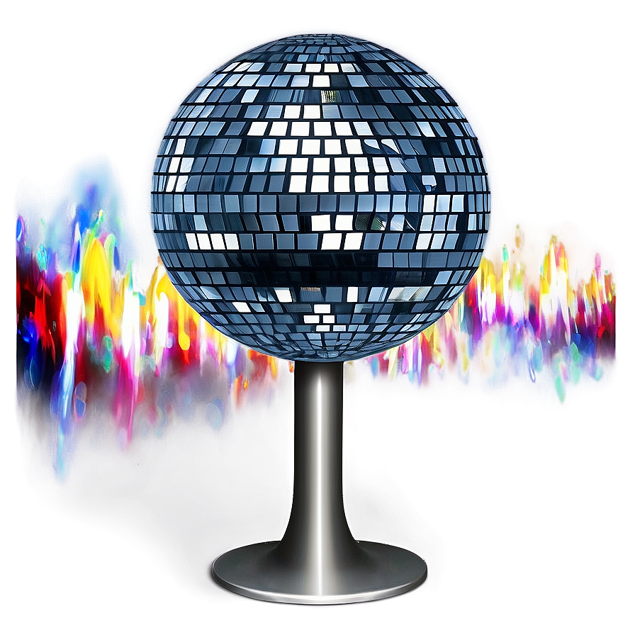 Silver Disco Ball Png Gry PNG Image