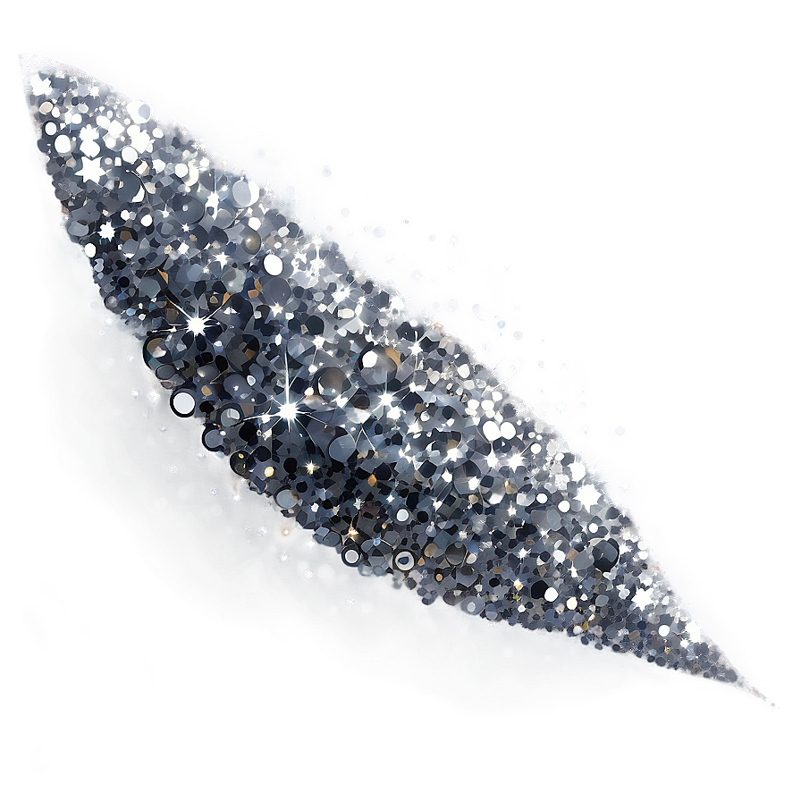 Silver Glitter Sparkle Png Cog89 PNG Image