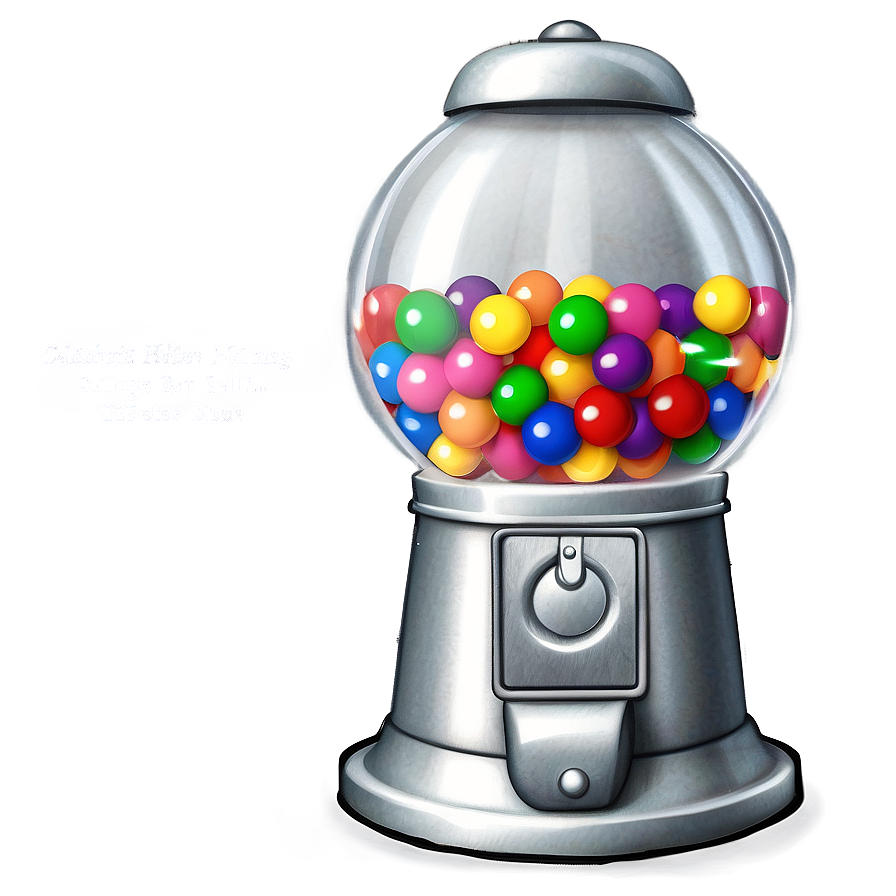 Silver Gumball Machine Png 68 PNG Image