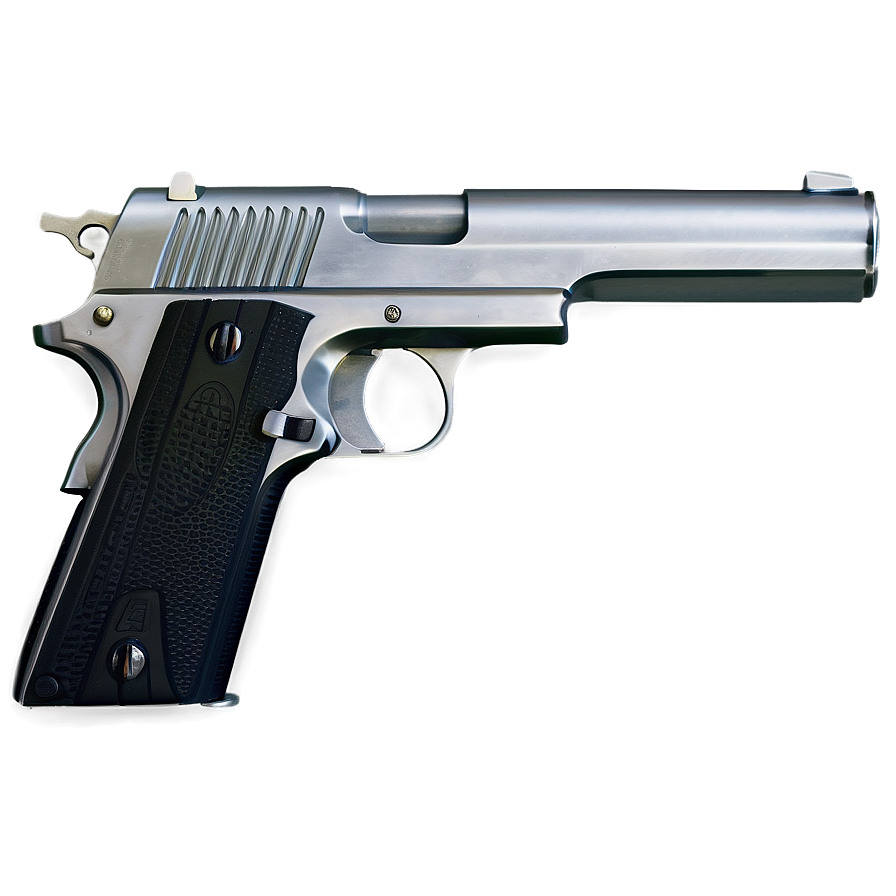 Silver Pistol Png Rsx PNG Image