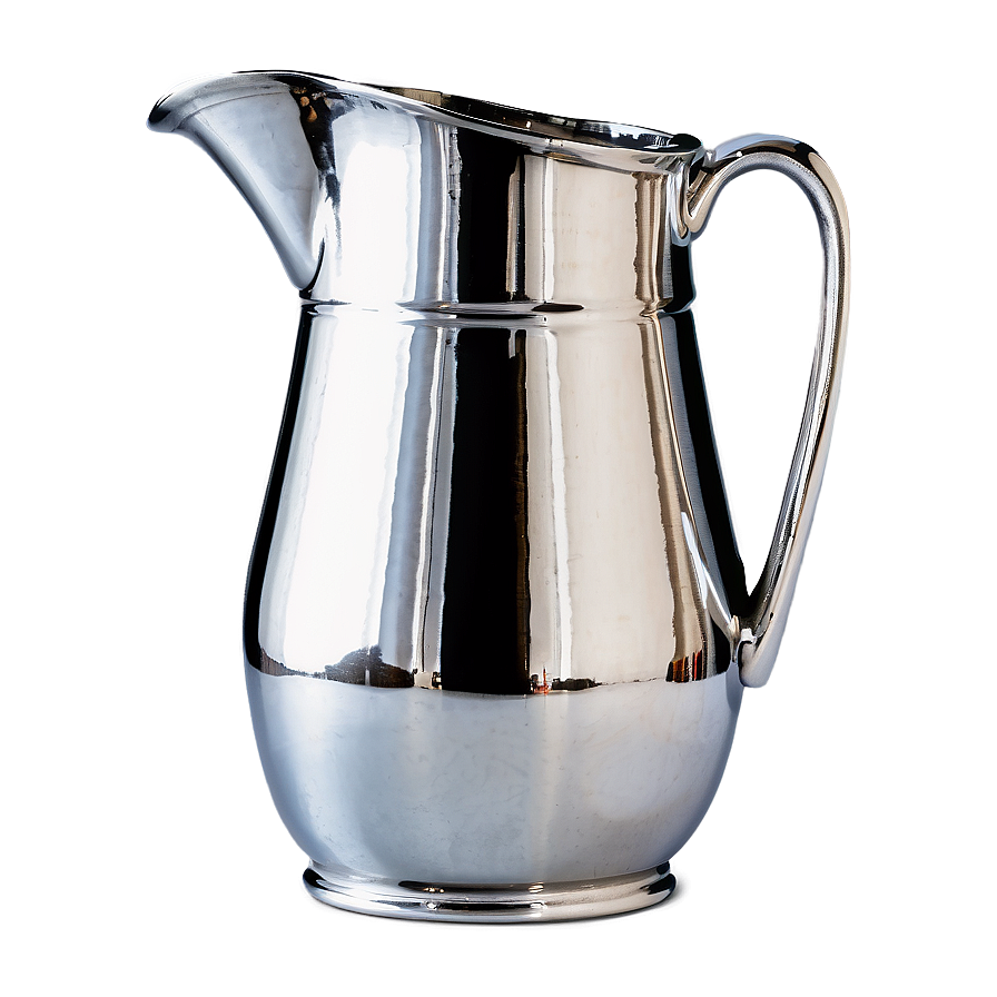 Silver Pitcher Png Obo PNG Image