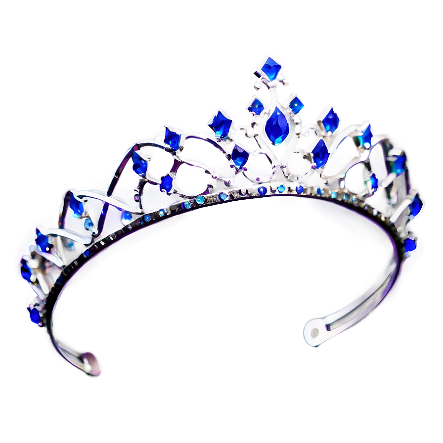 Silver Princess Tiara Png Iws36 PNG Image