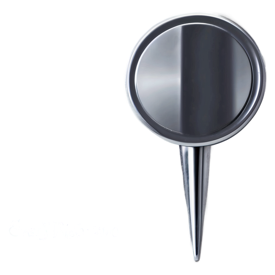 Silver Push Pin Png Ivm PNG Image