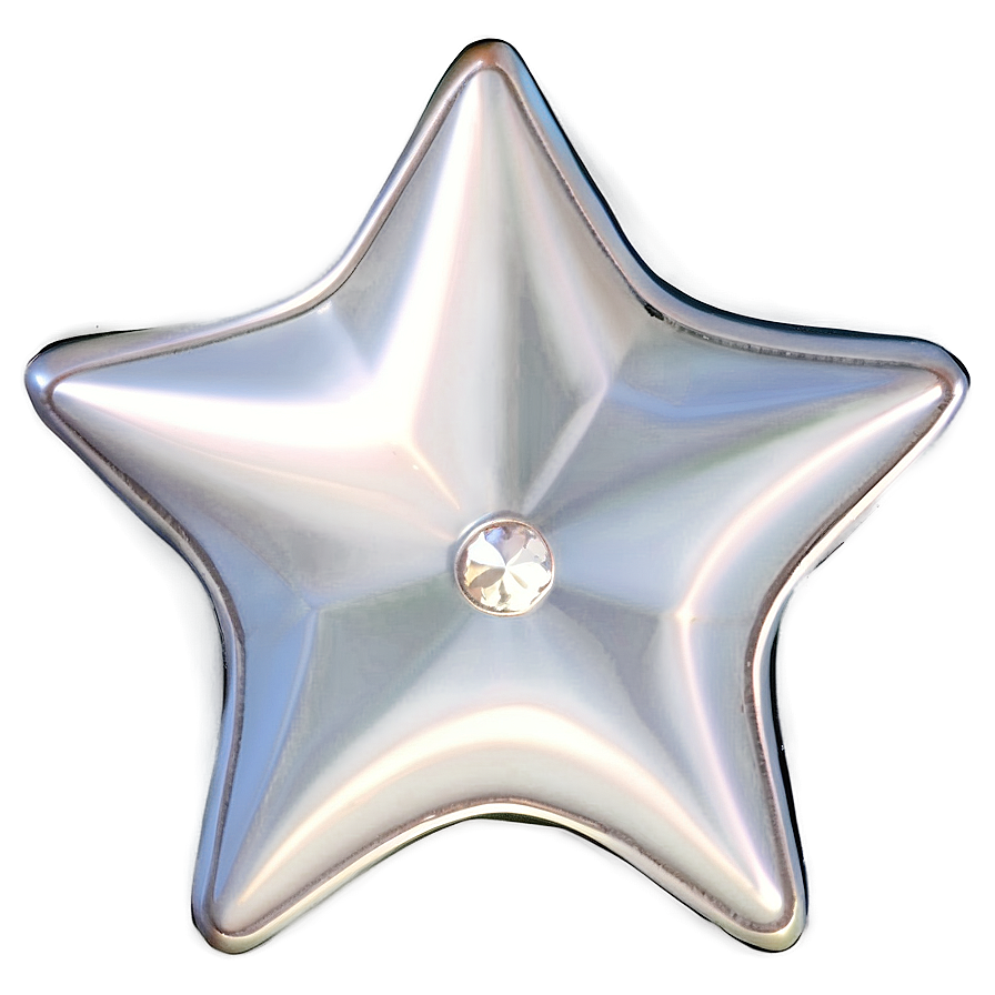 Silver Star Icon Png Wjc19 PNG Image