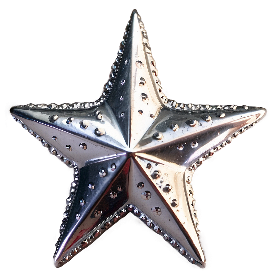 Silver Star Transparent Png 05252024 PNG Image