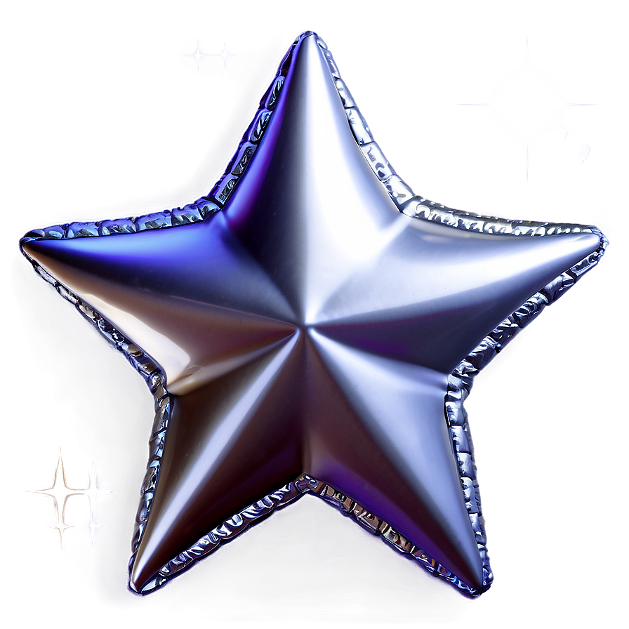 Silver Star Transparent Png 68 PNG Image