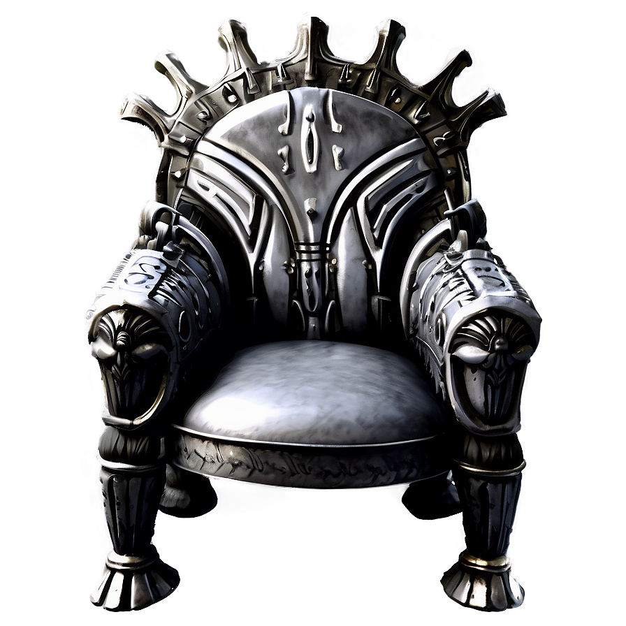 Silver Throne Png 05252024 PNG Image