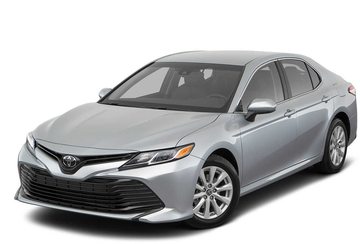 Silver Toyota Camry New Model PNG Image