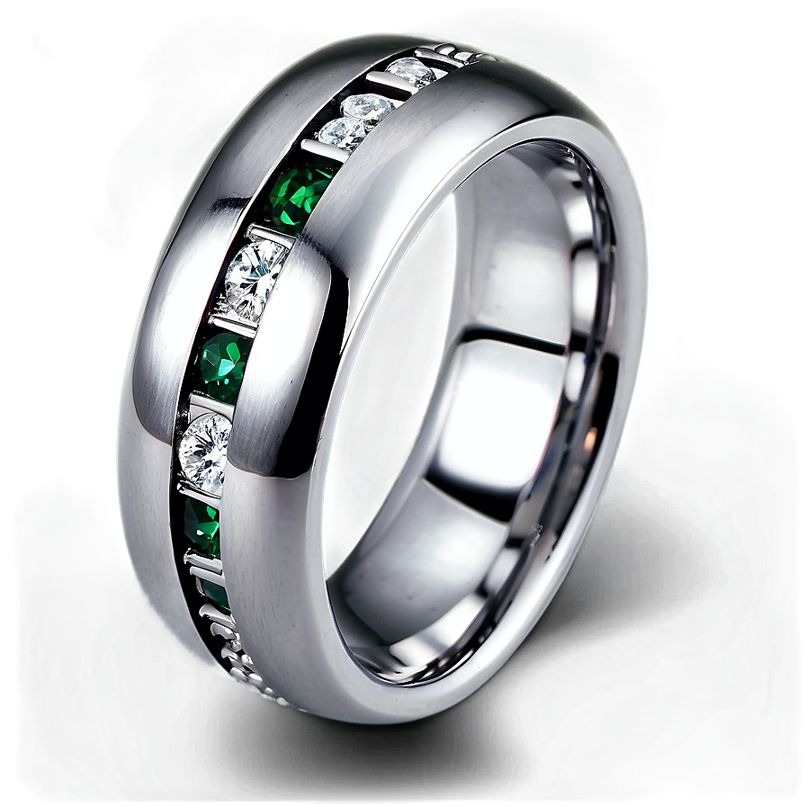 Silver Wedding Ring Png Ybb37 PNG Image