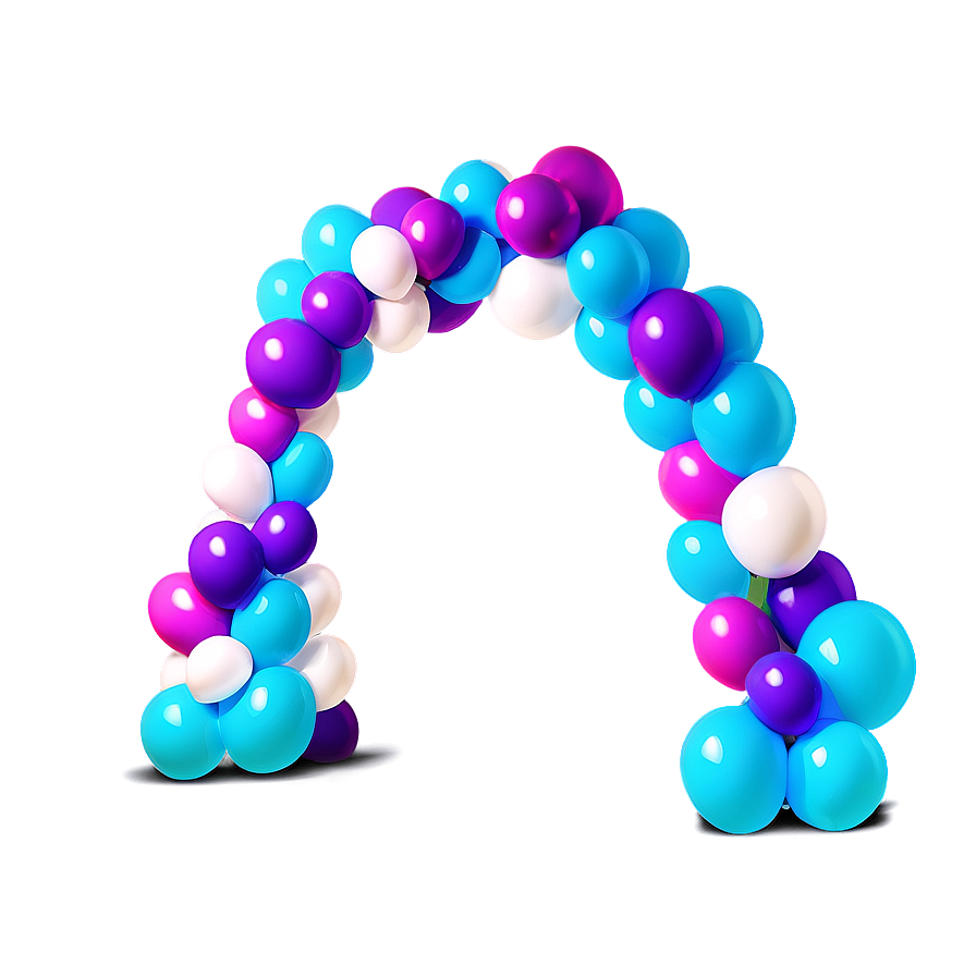 Simple Balloon Arch Instructions Png Ppi PNG Image