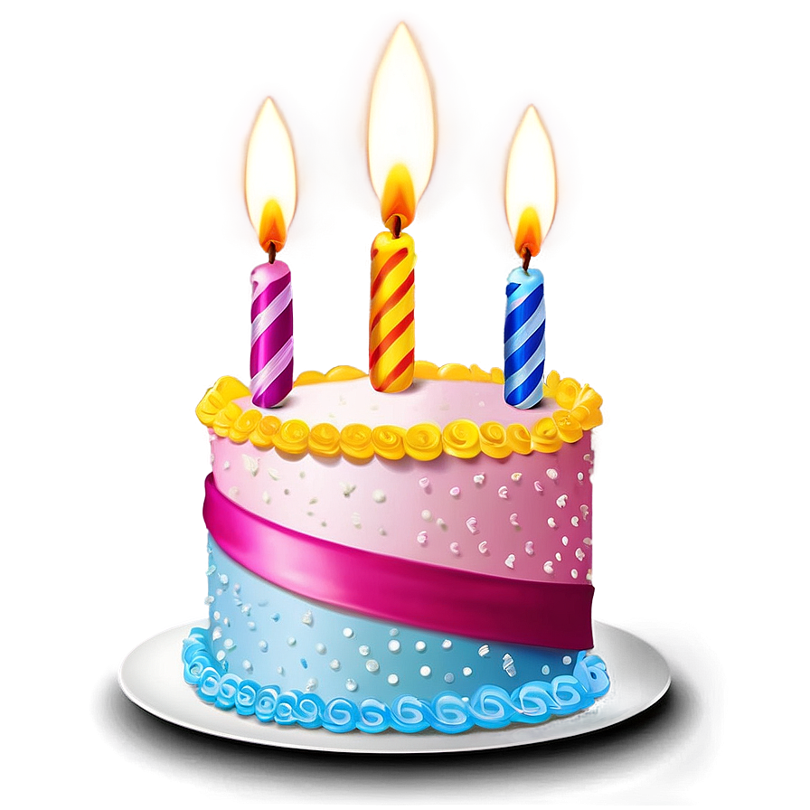 Simple Birthday Cake Png 05042024 PNG Image