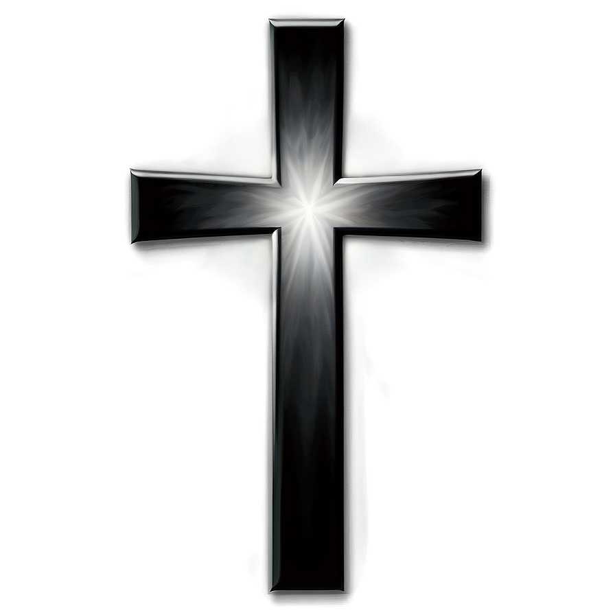 Simple Black Cross Png Bxo15 PNG Image