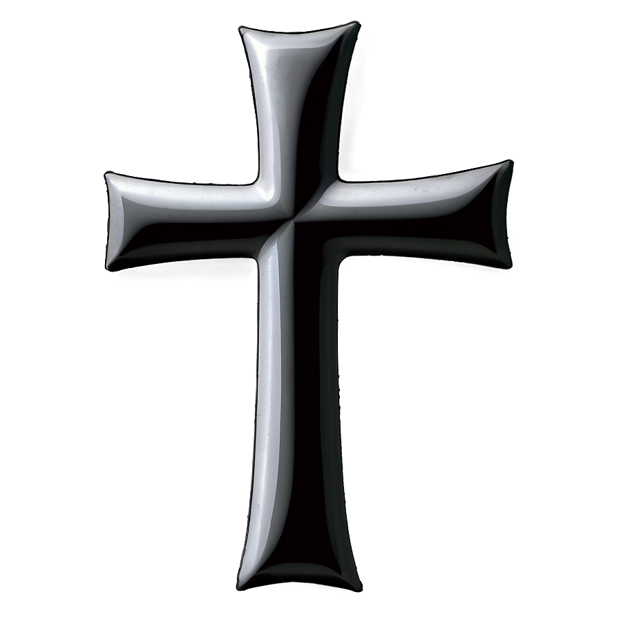 Simple Black Cross Png Quv PNG Image