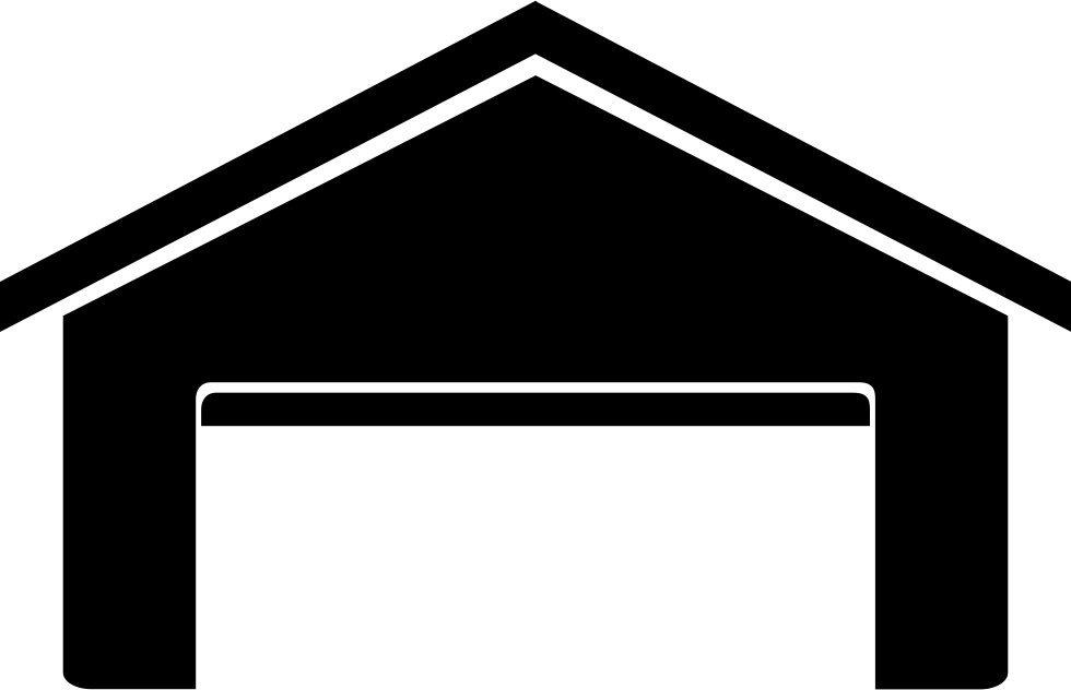 Simple Black House Outline PNG Image