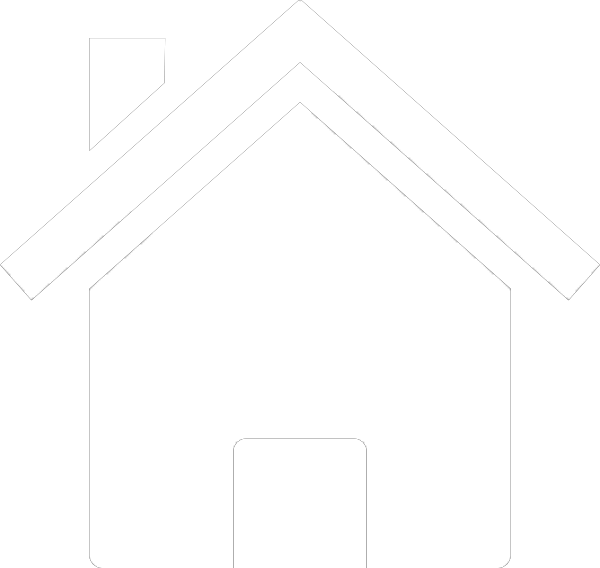 Simple Blue House Clipart PNG Image