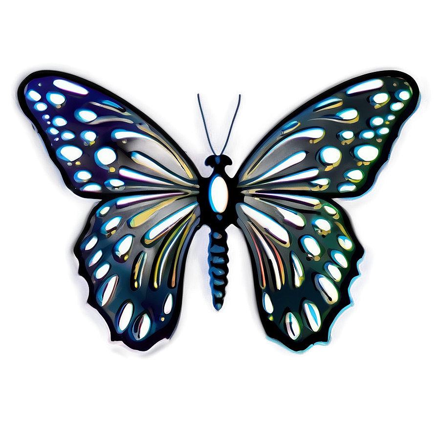 Simple Butterfly Outline Png 82 PNG Image