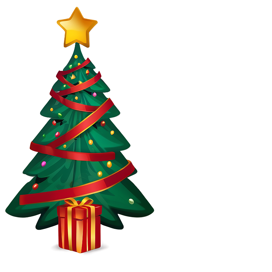 Simple Christmas Tree Design Png 06132024 PNG Image