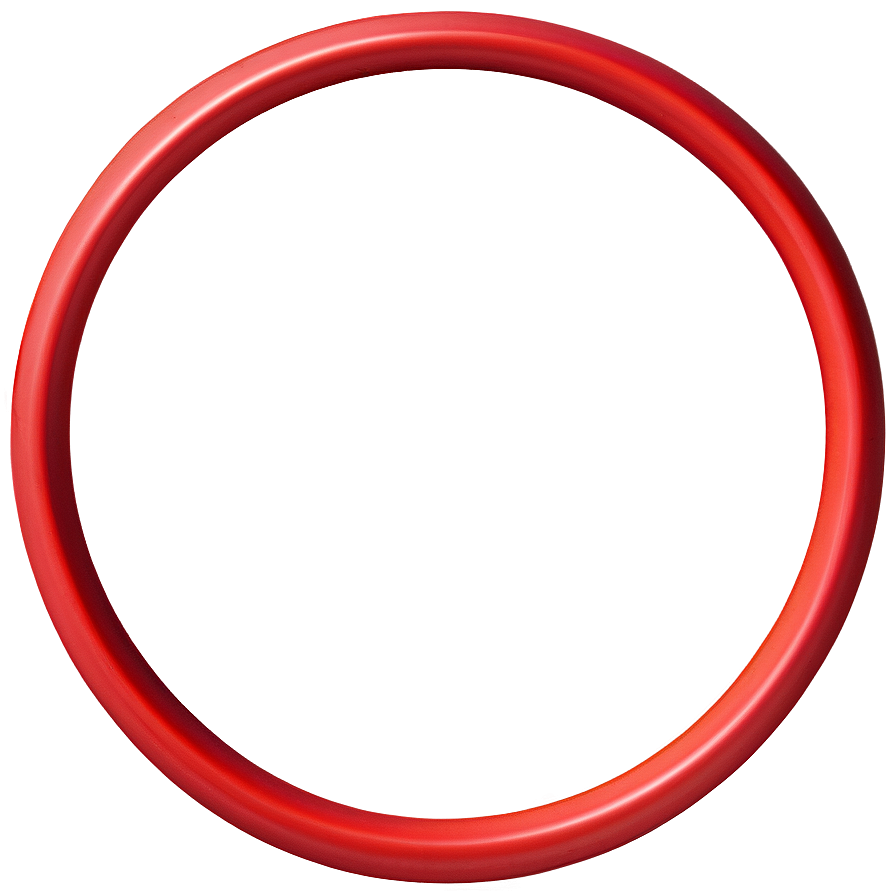 Simple Circle Frame Png 7 PNG Image