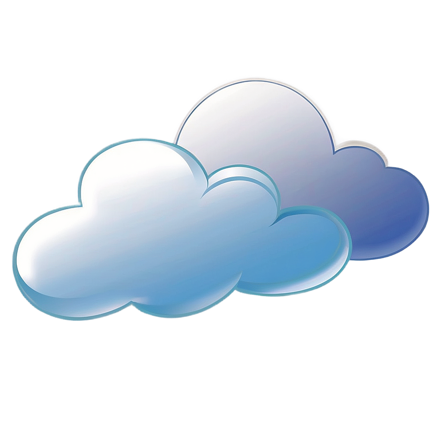 Simple Cloud Clipart Png Xir PNG Image