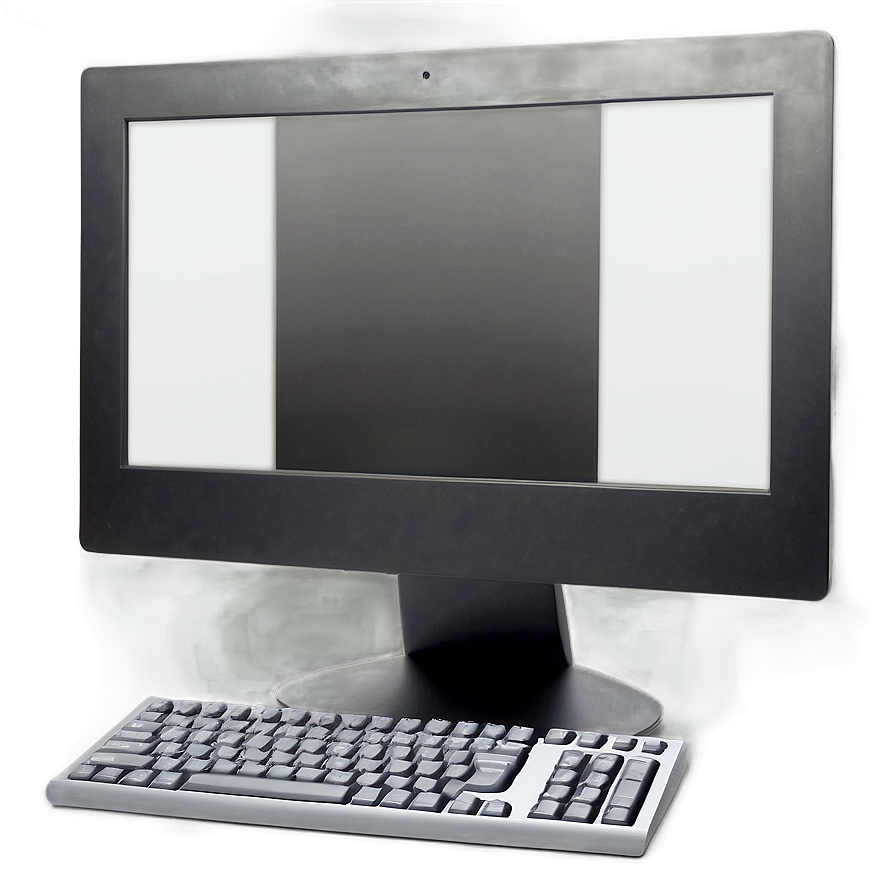 Simple Computer Mockup Png Rql PNG Image