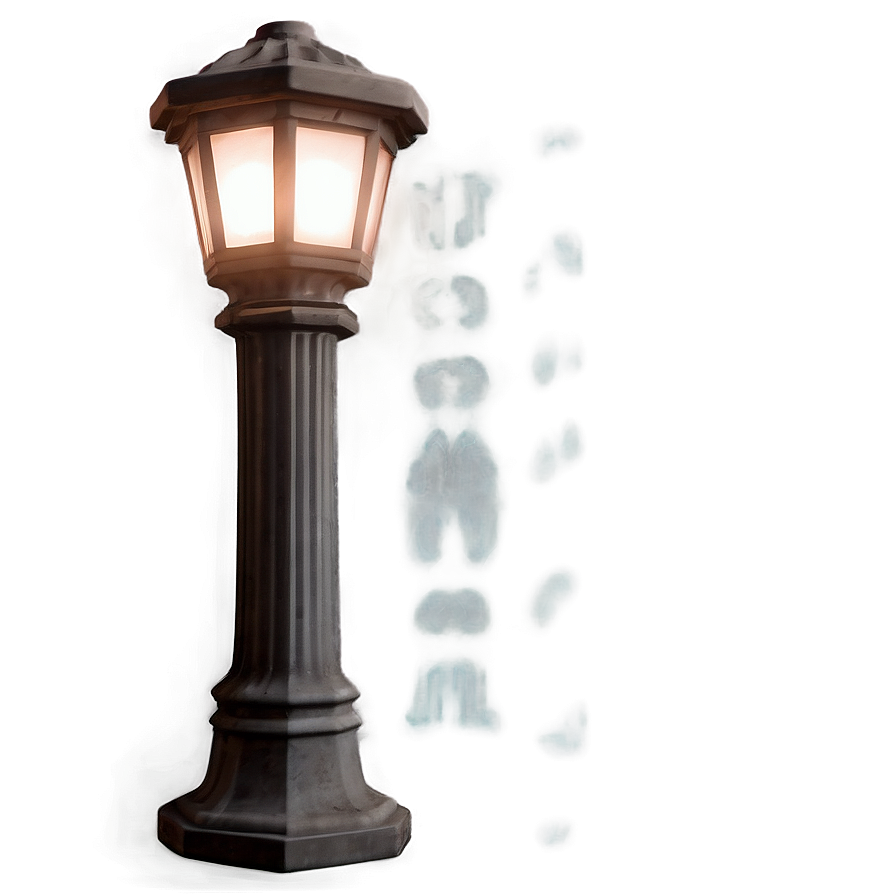 Simple Concrete Light Post Png Udx PNG Image