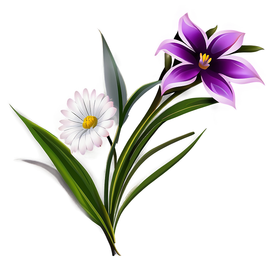 Simple Flower Clipart Png 72 PNG Image