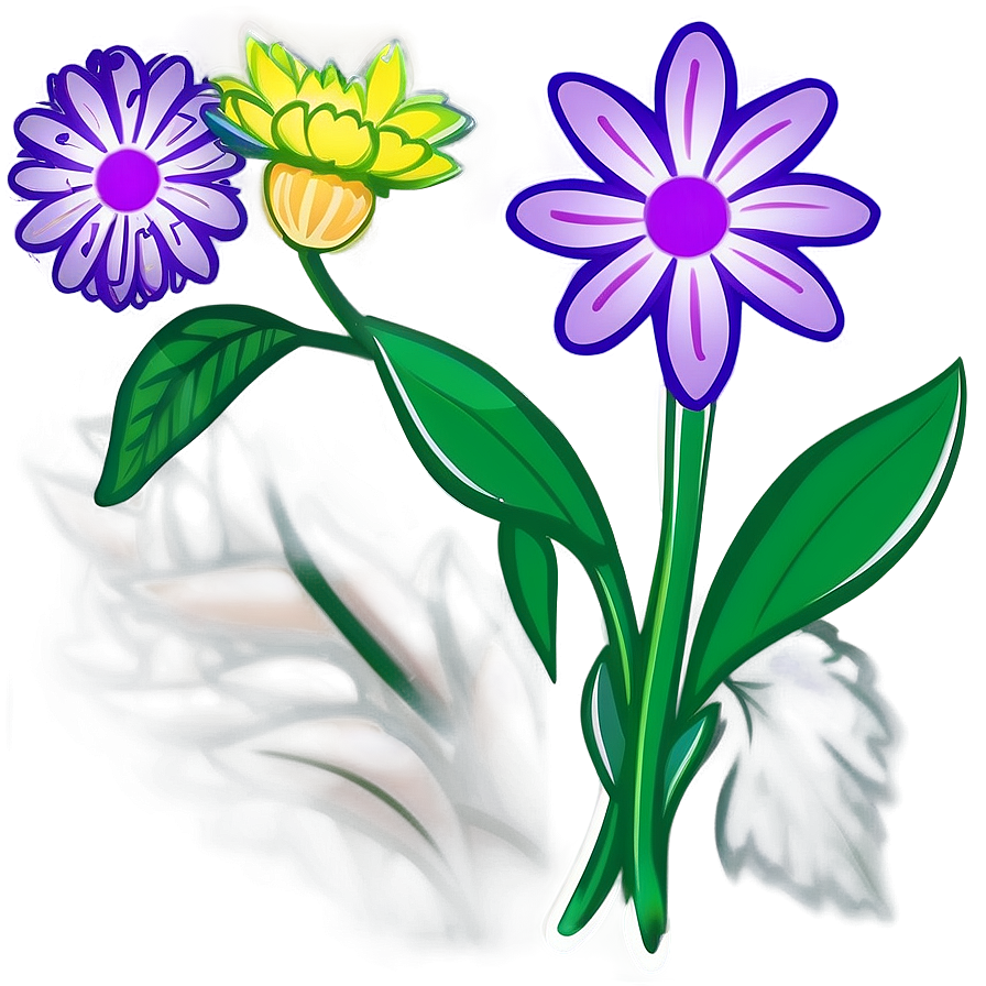 Simple Flower Drawing Png 06202024 PNG Image