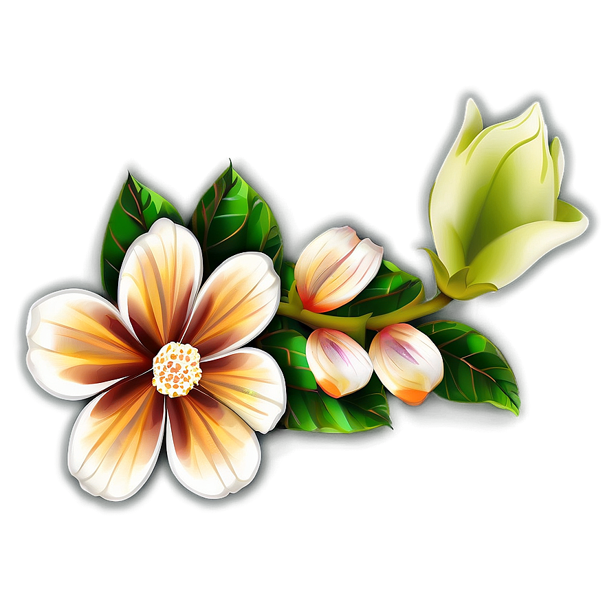 Simple Flower Drawing Png Eco11 PNG Image