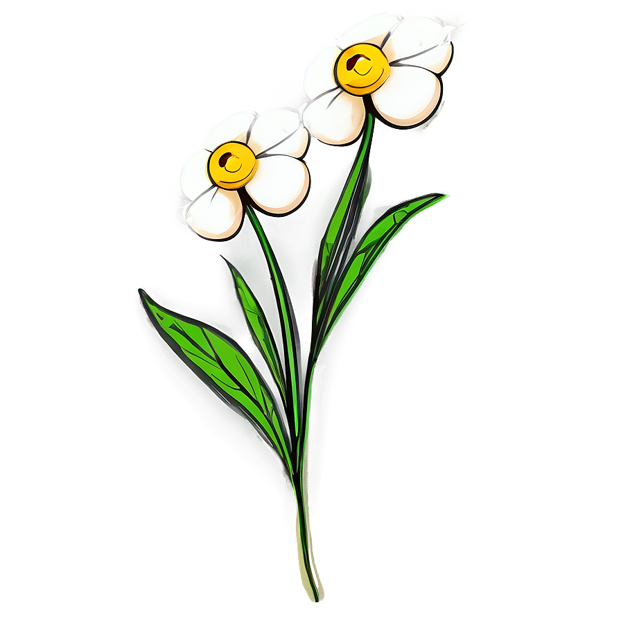 Simple Flower Sketch Png 76 PNG Image