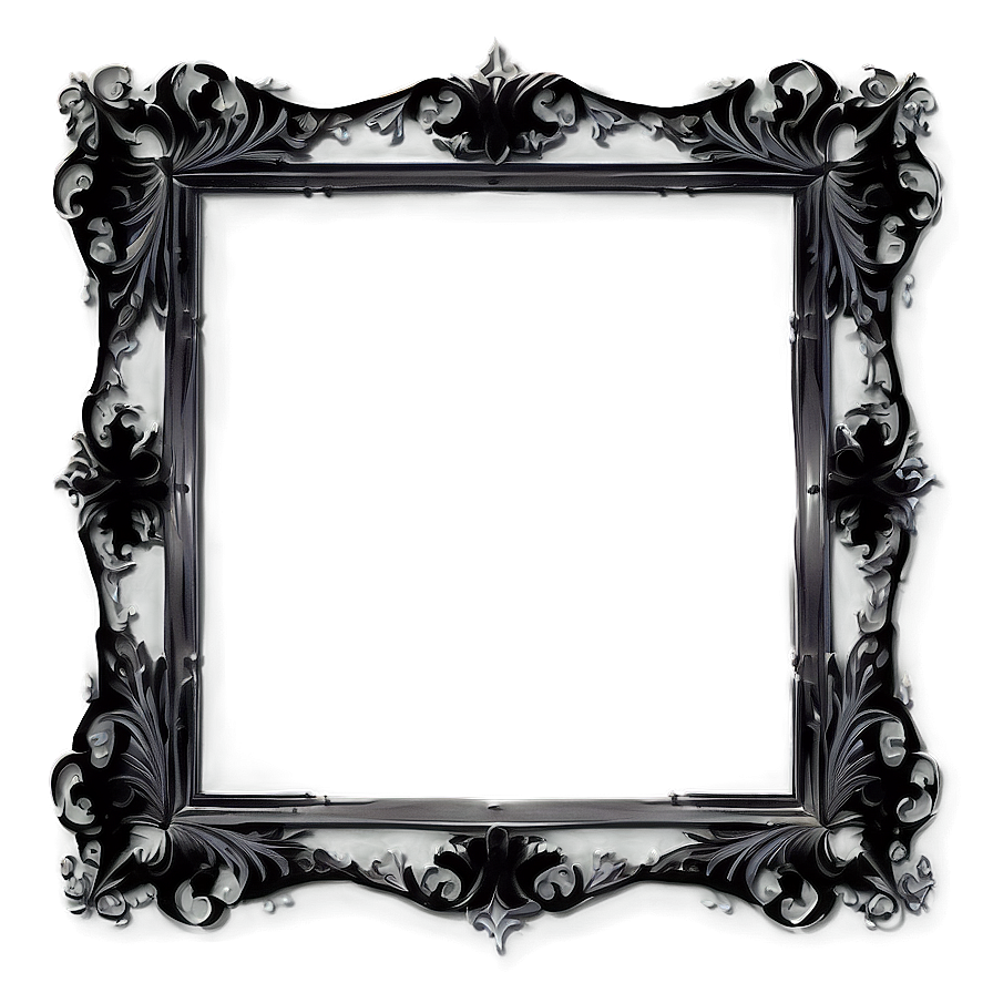 Simple Gothic Frame Png 57 PNG Image