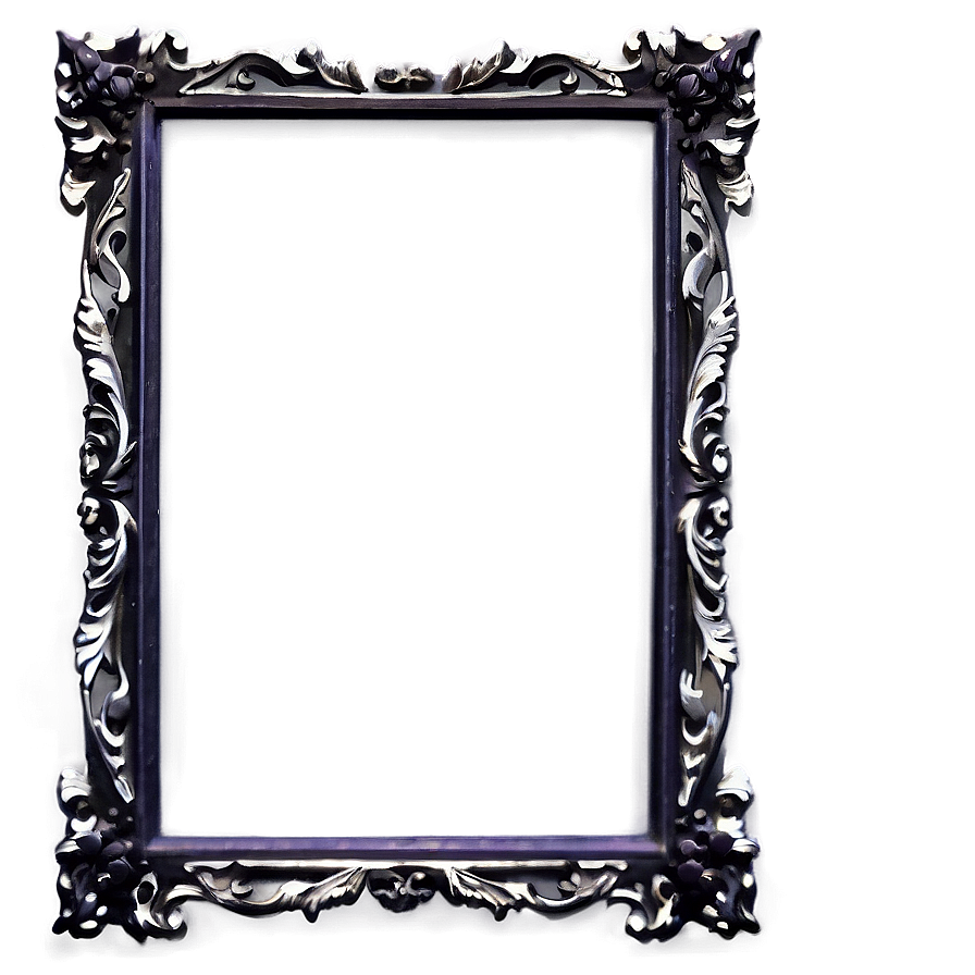 Simple Gothic Frame Png Jsp15 PNG Image