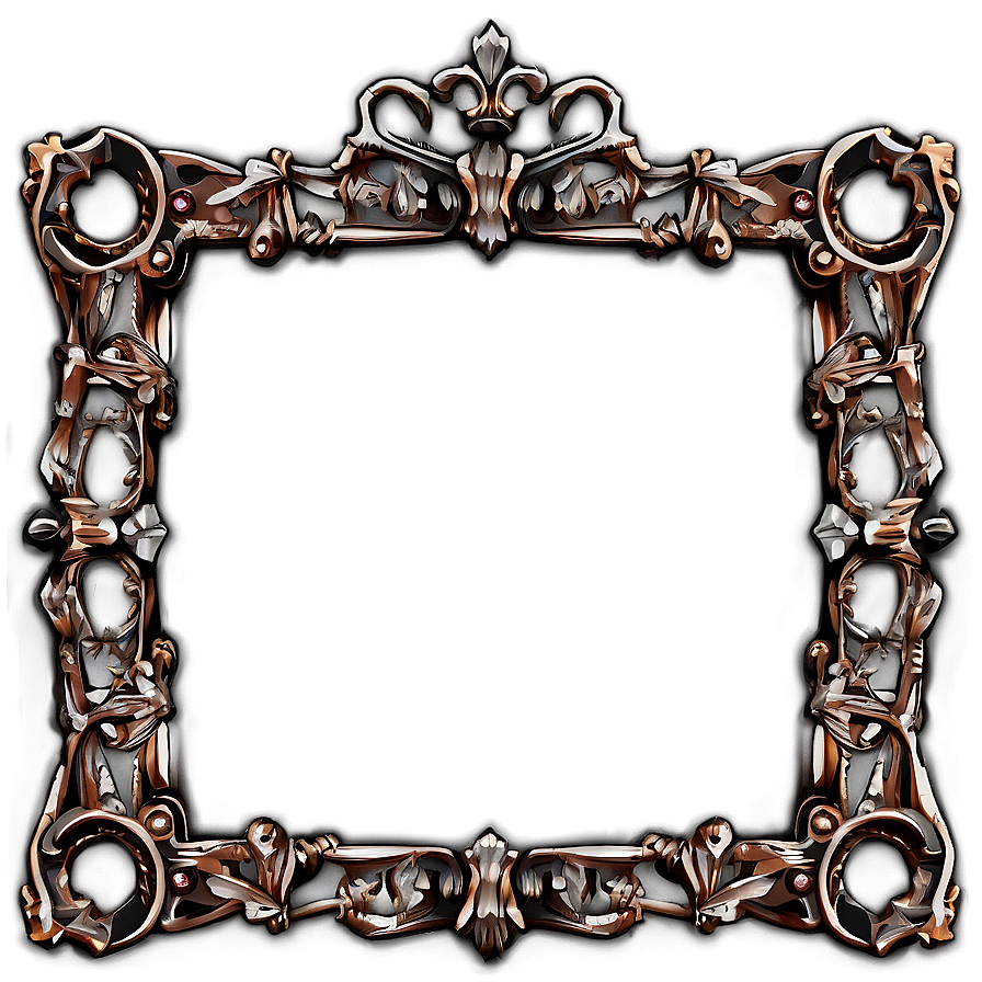 Simple Gothic Frame Png Kim73 PNG Image