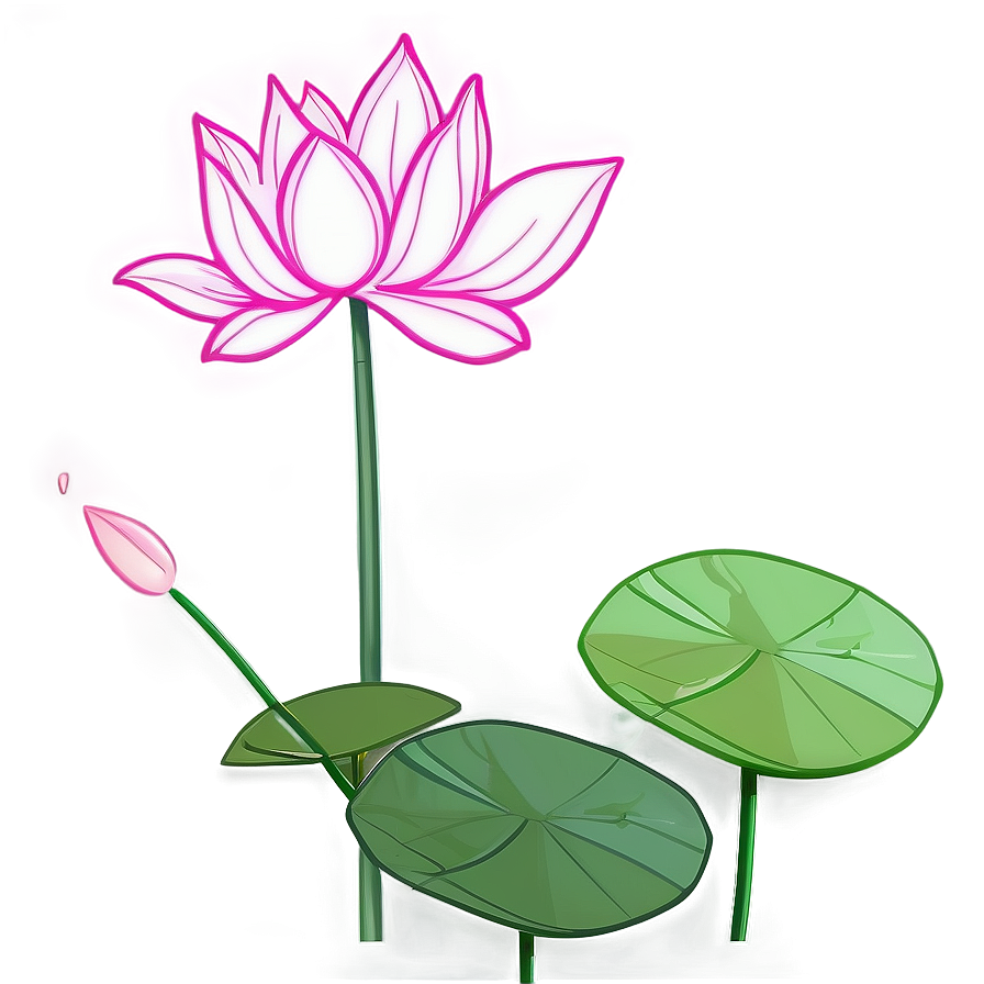 Simple Lotus Flower Png 88 PNG Image