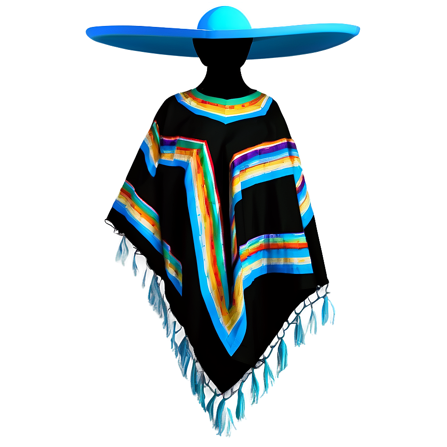 Simple Mexican Poncho Png 45 PNG Image