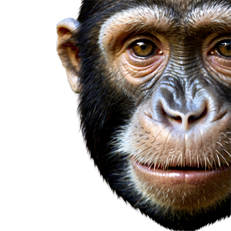 Simple Monkey Face Outline Png Ihl80 PNG Image