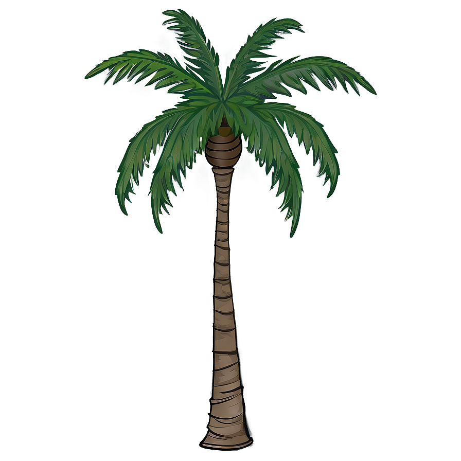 Simple Palm Tree Png Ixp30 PNG Image