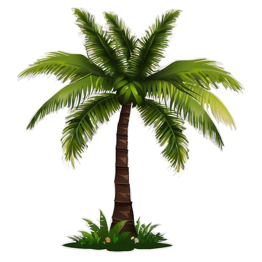 Simple Palm Tree Silhouette Png Boa65 PNG Image