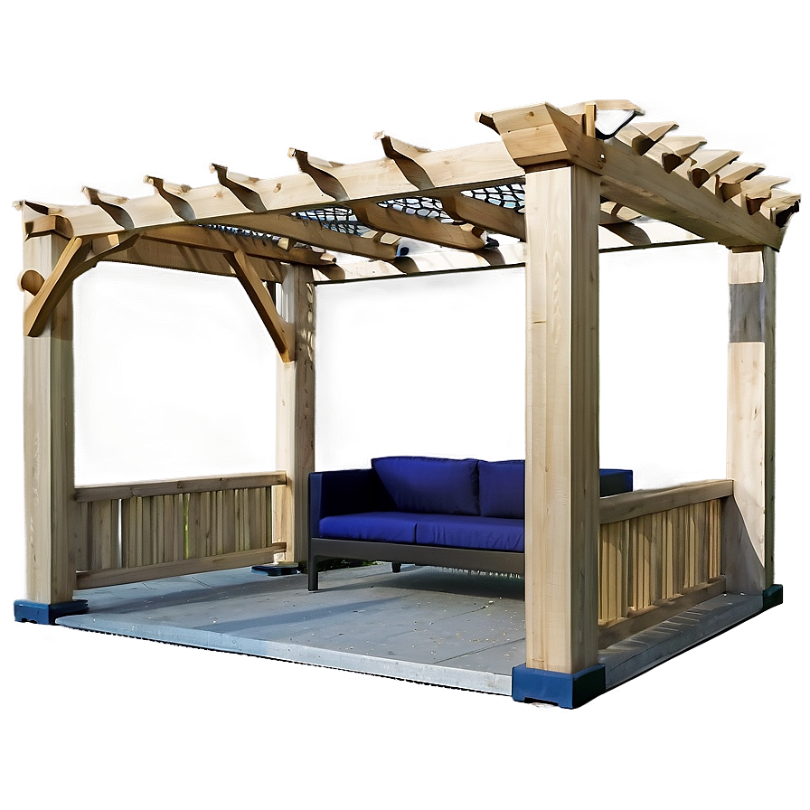 Simple Pergola Design Png 06132024 PNG Image