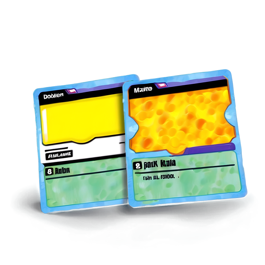 Simple Pokemon Card Template Png Ipr PNG Image