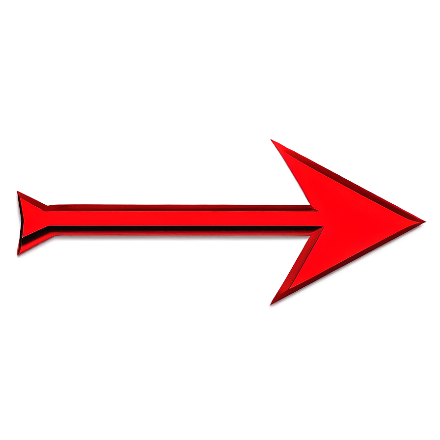 Simple Red Arrow Png 06132024 PNG Image