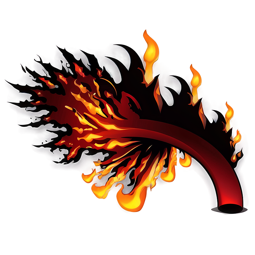 Simple Red Fire Clipart Png 06252024 PNG Image