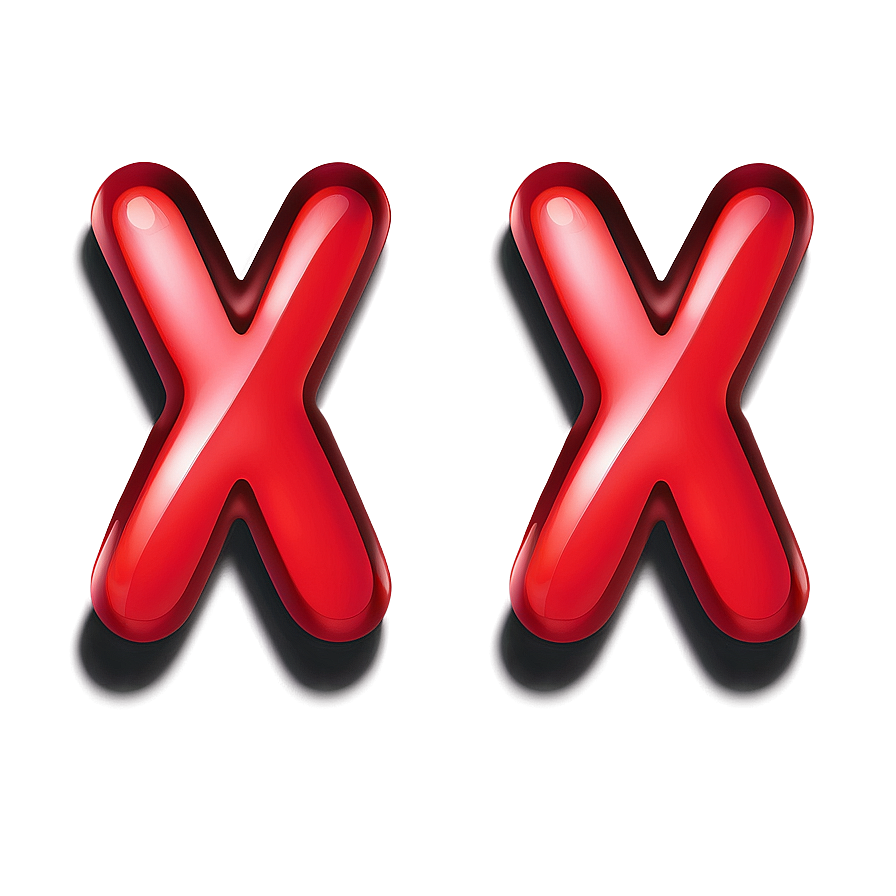 Simple Red X Icon Png 06122024 PNG Image