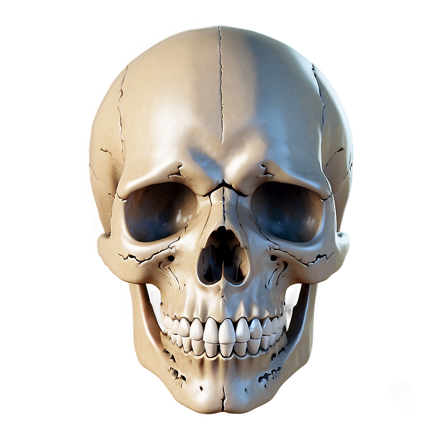 Simple Skull B PNG Image