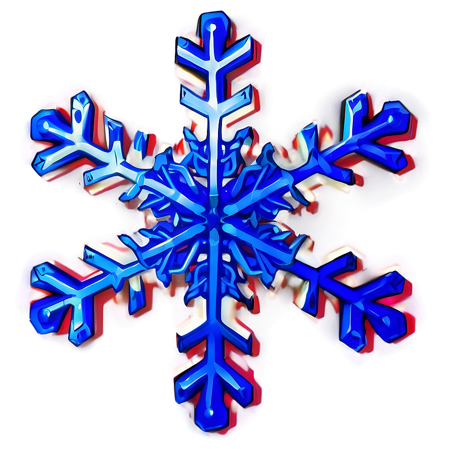 Simple Snowflake Pattern Png Eut76 PNG Image