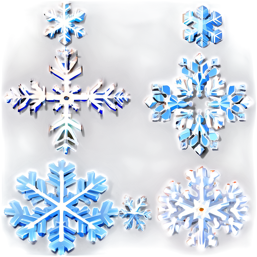 Simple Snowflake Structure Png 61 PNG Image